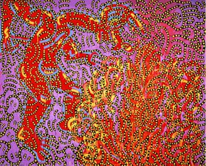 Moses And The Burning Bush — Keith Haring