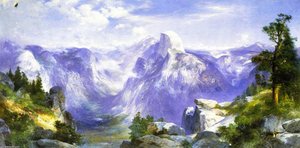 Domes Of The Yosemite — Thomas Moran
