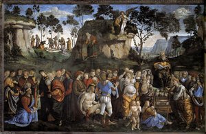 Moses's Testament And Death — Лука Сињорели