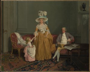 Familien Saithwaite — Francis Wheatley