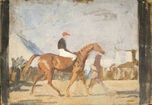 Studie Z Newmarketu — Alfred Munnings