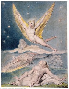 Night Startled By The Lark — William Blake