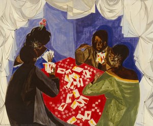 The Card Game — Jacob Lawrence