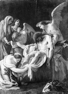 La Mise Au Tombeau — Simon Vouet