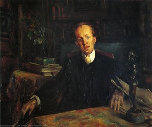 Portrait Of Gerhart Hauptmann — Lovis Corinth