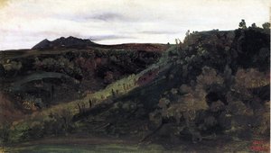 Mount Soracte — Jean-baptiste-camille Corot