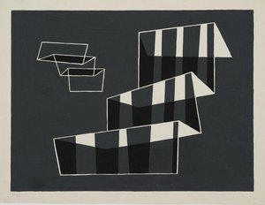 Final Study For Steps — Josef Albers
