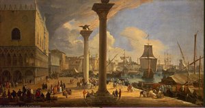 The Molo, Looking Toward The Doge's Palace — Luka Karlevaris
