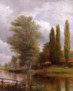 Flint's Dockyard, Newark, 1850 — William Harold Cubley