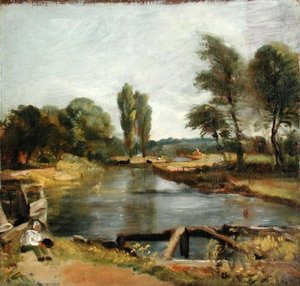 Flatford Lock — John Constable