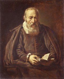 Portrait Of A Man With A Book — Marcantonio Bassetti