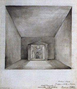 Elisha In The Chamber On The Wall — William Blake