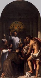 St Lorenzo Giustiniani And Other Saints — Il Pordenone