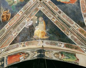 The Four Evangelists (detail) — Бичи Ди Лоренцо