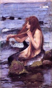 Sketch For A Mermaid — John William Waterhouse