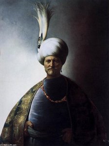 Old Man In Oriental Garb — Jan Andrea Lievens Jan Lievens