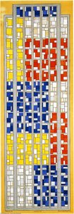 Design For Stained Glass Composition Xiii — Theo Van Doesburg