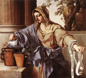 Allegorical Figure Of Grammar — Лоран Де Ла Er