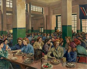Women Workers In The Canteen At Williams Williams, Chester — إيثيل ليونتيني غابين