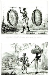 Head Baskets And A Poultry Seller — Jean-baptiste Debret