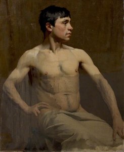 The Seated Model — Herbert Wilson Foster