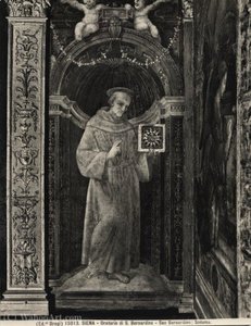 San Bernardino — Girolamo Del Pacchia