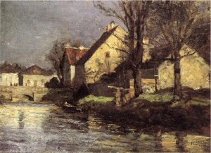 Canal, Schlessheim — Theodore Clement Steele