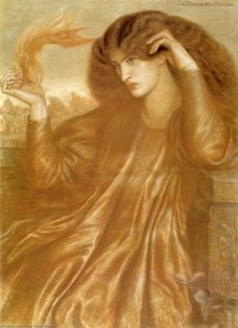 La Donna Della Fiamma — Dante Gabriel Rossetti