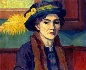 The Feathered Hat — Robert Polhill Bevan