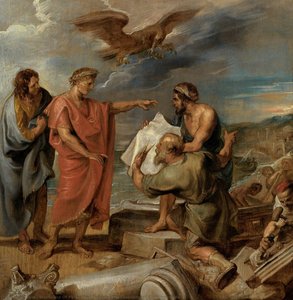 The Founding Of Constantinople — Workshop Of Peter Paul Rubens