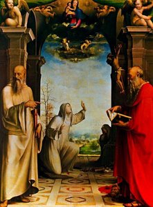 Altarpiece Of The Stigmata Of St. Catherine 3 — Domenico Di Pace Beccafumi