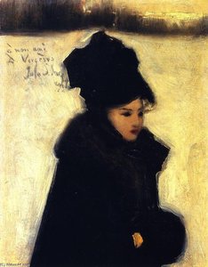 Frau In Pelz — John Singer Sargent