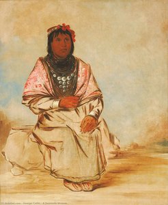 Eine Seminolen-frau — George Catlin