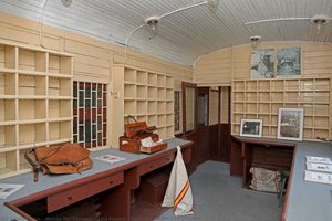 Mail Van Dgdc-222-interior — Museo Del Ferrocarril De Madrid
