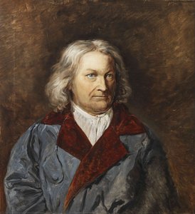Portrait Of Bertel Thorvaldsen — J.c. Dahl
