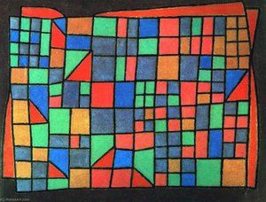 Glas Fassade — Paul Klee