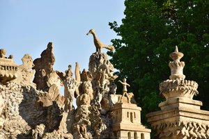 Bird On The North Facade (detail Of The Ideal Palace) — Ferdinand Cheval