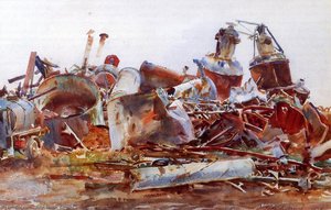 Une Raffinerie De Sucre Dévastée — John Singer Sargent