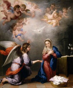 La Anunciación — Bartolomé Esteban Murillo