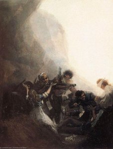 Banditi Che Sparano Ai Prigionieri — Francisco José De Goya Y Lucientes