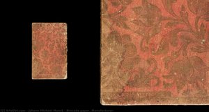 Brocade Paper. Manufacturer — Johann Michael Munck