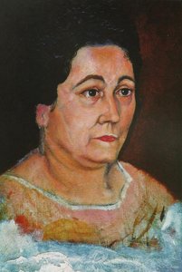 Portret Artysty Matki, Dofii Felipy Dome Domenech De Dalh, 1920 — Salvador Dalí