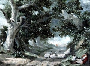 The Glade — David Cox The Elder