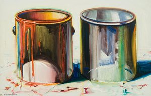 Two Paint Cans — Wayne Thiebaud
