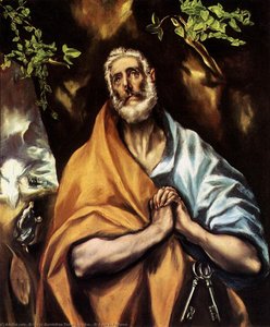 St Peter En Penitencia — El Greco