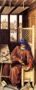 Mérode Altarpiece (right Wing) — Robert Campin (master Of Flemalle)