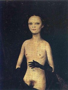 Nude Girl With Gloves — Otto Dix
