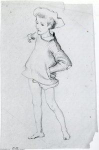 Bildnis Eines Jungen (auch Bekannt Als Studie Für Die Austernsammler Von Cancale) — John Singer Sargent