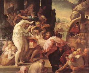 The Rape Of Helene — Francesco Primaticcio