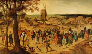 The Wedding Procession — Pieter Bruegel The Younger
